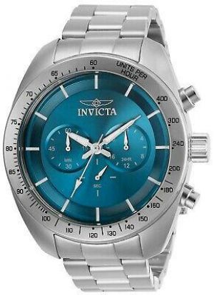 Invicta 30034 Speedway Men&#039;s 48mm Chronograph Stainless Steel Blue Dial Watch