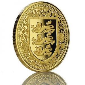Everything is cheap SPECIAL PRICE! 2018 1oz Royal Arms .9999 Gold Coin BU 1 Troy Oz Gold #A469