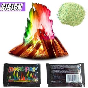 Everything is cheap Toys & Games Mystical Fire Magic Tricks Coloured Flames Bonfire Sachets Fireplace Pit Patio Toy Professional Magicians illusion Pyrotechnics