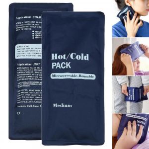 Everything is cheap Sport 200ml Soft Reusable Hot Cold Therapy Gel Pad Ice Cooling Heating Pads Pain Relief Sport Compress