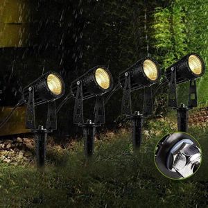 Everything is cheap Home & Garden 4 in 1 COB LED Outdoor Landscape Spot Flood Light AC85-265V Waterproof for Lawn Pathway